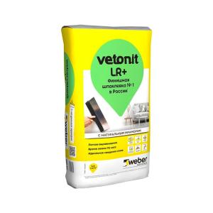 Шпатлевка WEBER VETONIT LR+ полимерная 20 кг