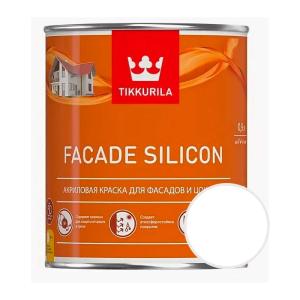 Краска TIKKURILA Facade Silicon Белый 0,9 л