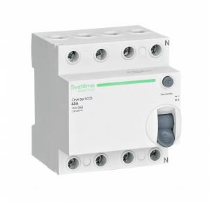 Устройство защитного отключения SYSTEME ELECTRIC City9 Set 4P 40 A AC 30 мA C9R36440