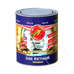 Лак ПОЛИ-Р яхтный глянцевый 0,75 л