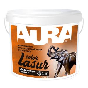 Лак AURA Lasur Color полуматовый 1 кг