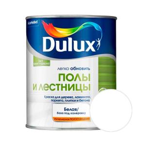 Краска DULUX для полов и лестниц Белый 0,75 л