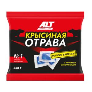 Средство от грызунов ATL Крысиная отрава 200 г