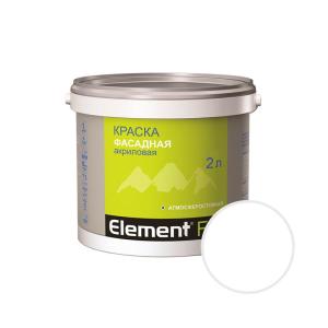 Краска ELEMENT F-5 для фасада 2 л