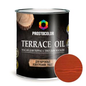 Масло PROSTOCOLOR для террас Каштан 0,75 л