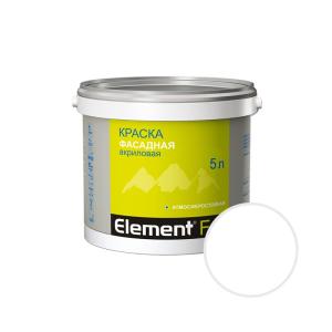 Краска ELEMENT F-5 для фасада 5 л