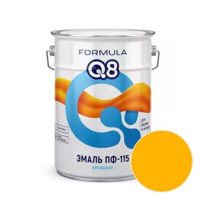 Эмаль FORMULA Q8 ПФ-115 Желтый 20 кг