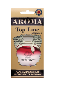 Ароматизатор автомобильный AROMA TOP LINE №12 Nina Ricci nina