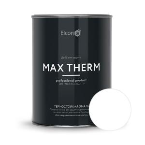 Эмаль ELCON Max Therm термостойкая Белый до 700°С 520 мл