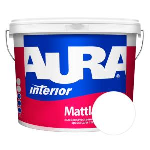 Краска AURA Mattlatex Моющаяся Белый 0,9 л