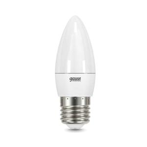 Лампа LED GAUSS Elementary 6W/Е27/4100K свеча LD33226