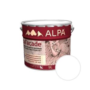 Краска ALPA AlpaFacade Белый 9 л