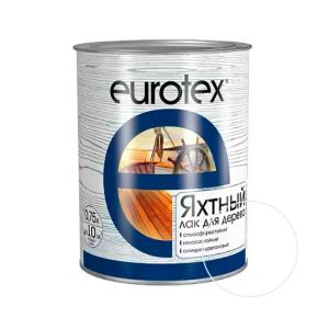 Лак EUROTEX яхтный полуматовый 0,75 л