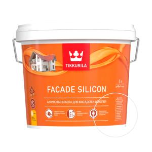 Краска TIKKURILA Facade Silicon Бесцветный 5 л