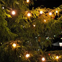 Гирлянда Нить GAUSS 8 режимов белый теплый 4,9 м