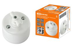 Выключатель TDM Болонь 1 клавиша белый SQ1820-0001