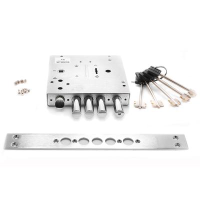 Замок врезной BORDER K 9-8 Хром 077740