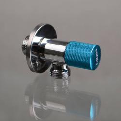 Кран шаровой TERMA угловой для сантехнических приборов 1/2*1/2" НР 33631