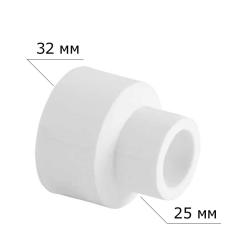 Муфта ПП TEBO полипропилен переходная 32*25 мм ВР-ВР