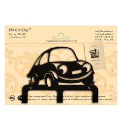 Крючок трехрожковый DUCK & DOG Авто черный матовый