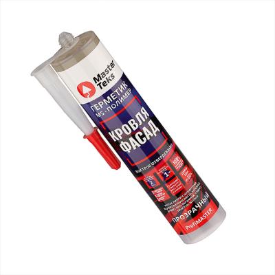 Герметик MASTERTEKS для кровли и фасада Бесцветный 280 мл