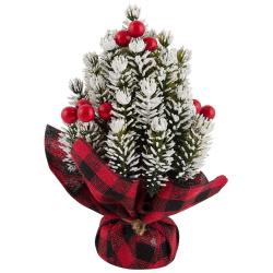 Ель искусственная ВОЛШЕБНАЯ СТРАНА Заснеженная в букете 0,15 м