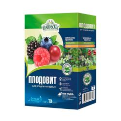 Удобрение органоминеральное ИВАНОВСКОЕ Плодовит для плодово-ягодных культур 1000 г