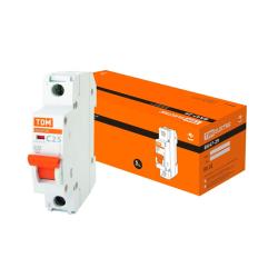 Автоматический выключатель TDM ВА47-29 1Р 25 А С 4,5 кА