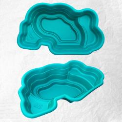 Пруд декоративный БАЙКАЛ Зеленый 253*150*60 см