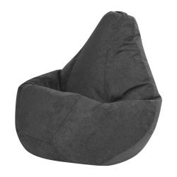 Кресло-мешок DREAMBAG Велюр Графит 95*135 см