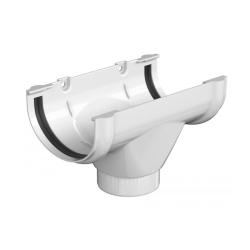 Воронка желоба ТЕХНОНИКОЛЬ Оптима Белый 120/80 мм