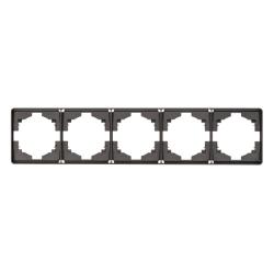 Рамка KRANZ Round 5 постов титан KR-78-0755-2