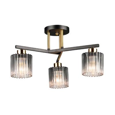 Люстра ЛАЙТ СФЕРА 6787/3 BK+COP Черный