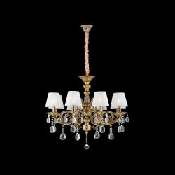 Люстра ЛАЙТ СФЕРА 1075/8D AB Бронза