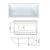 Ванна акриловая OPTIMA Tiber 130*70 см Ванна акриловая OPTIMA Tiber 130*70 см