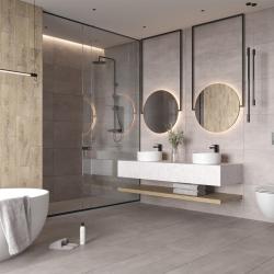 Плитка базовая CERSANIT Boston Светло-серый 44,8*89,8 cм