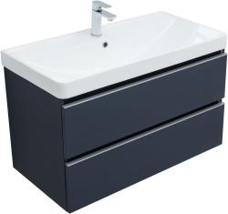 Тумба с раковиной AQUANET Вега 80 маренго 