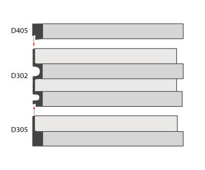 Молдинг DECOMASTER 31*21*2900 мм D405