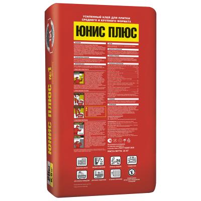 Плиточный клей UNIS Плюс 25 кг