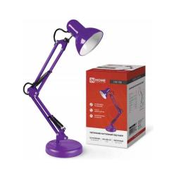 Настольная лампа IN HOME СНО 15Ф Фиолетовый