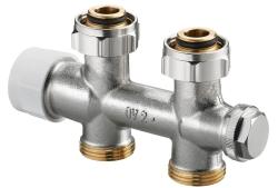 Узел запорно-присоединительный OVENTROP Multiblock T прямой 3/4*3/4" НГ-ЕК 1014013