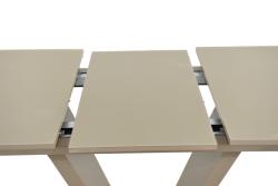 Стол AROOMA Фоджа Стекло OptiWhite матте 1600(2100)*900 мм