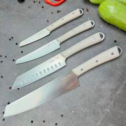 Набор ножей 5пр. подставка каучук Левел /TALLER/