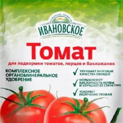 Удобрение органоминеральное ИВАНОВСКОЕ Для томатов, баклажанов 1000 г