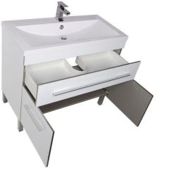 Тумба с раковиной AQUANET Верона New 100  