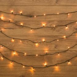 Гирлянда Нить NEON-NIGHT 8 режимов теплый белый 15 м 303-056