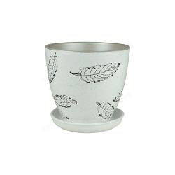 Горшок керамический САДЫ АУРИКИ Серый 2,4 л