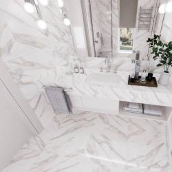 Плитка базовая ABSOLUT GRES Statuario Gold 60*60 см