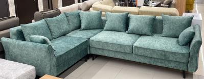 Диван ЛАЙН Романтик-5 Сиеста-Клинков аквамарин