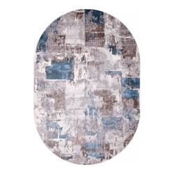 Ковер ARMINA 03857A BLUE/BLUE овал размер 1,6 х 2,3м